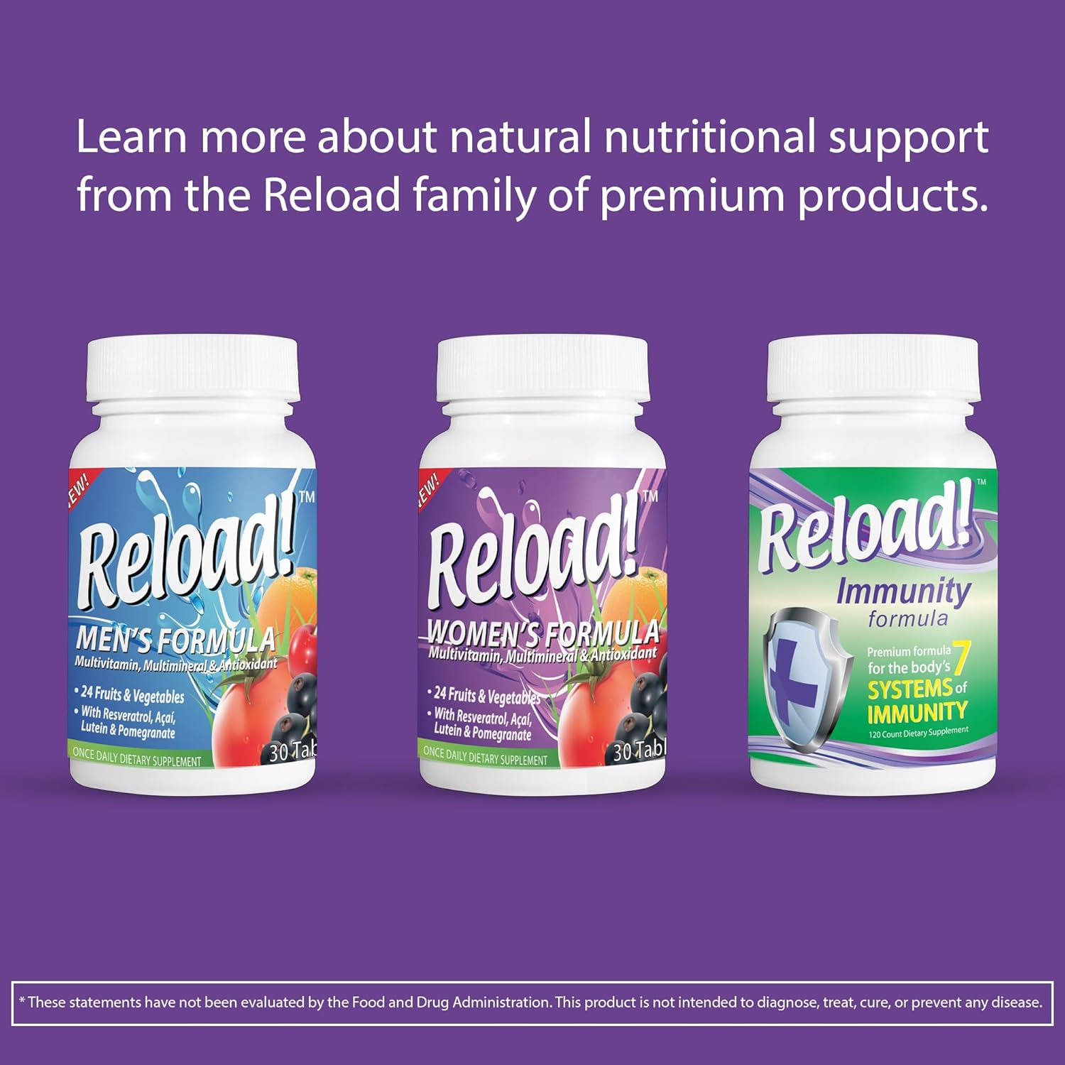 Women's All Natural Multivitamin with 24 Fruits and Vegetables, Biotin for Hair, Skin, and Nails - 1 Month Supply