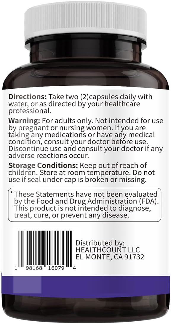 Women's Antioxidant Supplement for Urinary Tract & Immune Health - Cranberry, Grape Seed, Raspberry, Goji, BlackBerry, Acerola Cherry - 60 Capsules