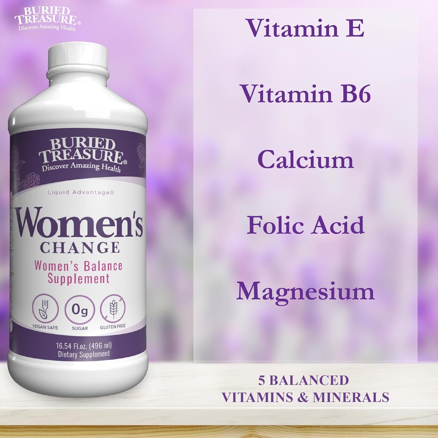 Women's Balance Supplement for Hormonal Changes - Unlock the Buried Treasure