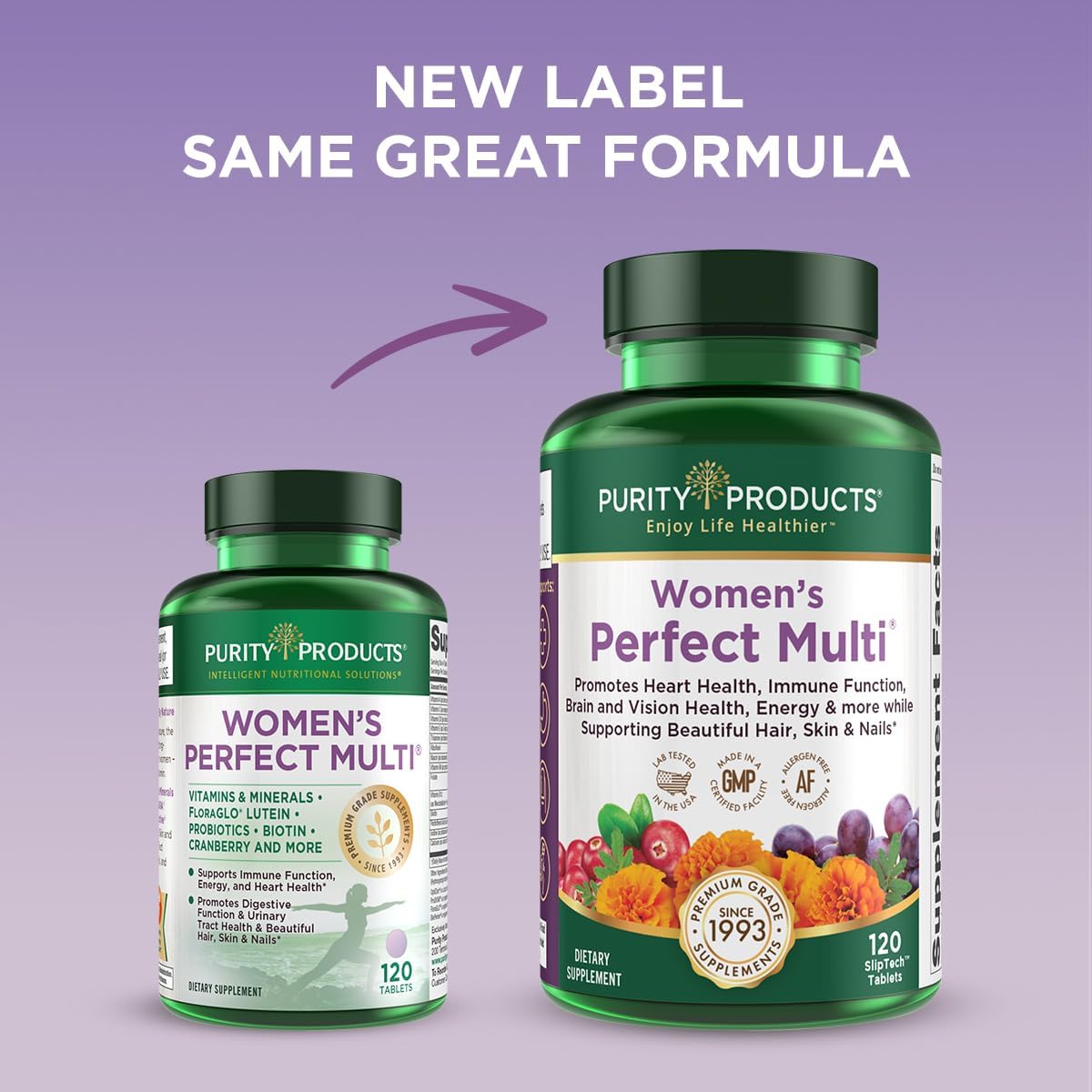 Women's Bundle: Perfect Multi Multivitamin + Flexuron Joint Formula - Supports Urinary Tract, Immune, Bone Health - Krill Oil, Hyaluronic Acid - Purity Products