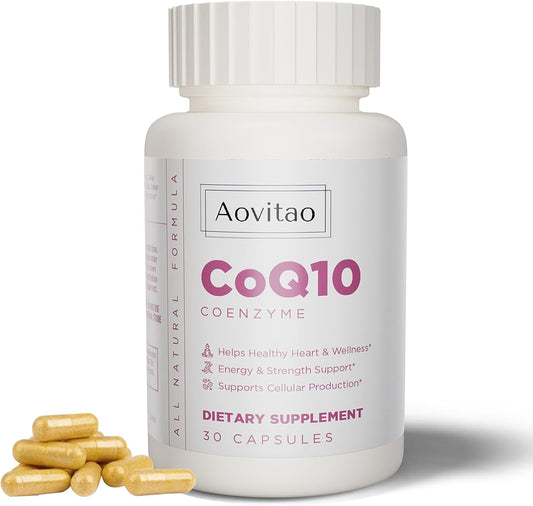 Women's CoQ10 Antioxidant Detox Supplement 200mg - Immune Support for Menopause - 30 Veg Capsules - Non-GMO & Gluten Free