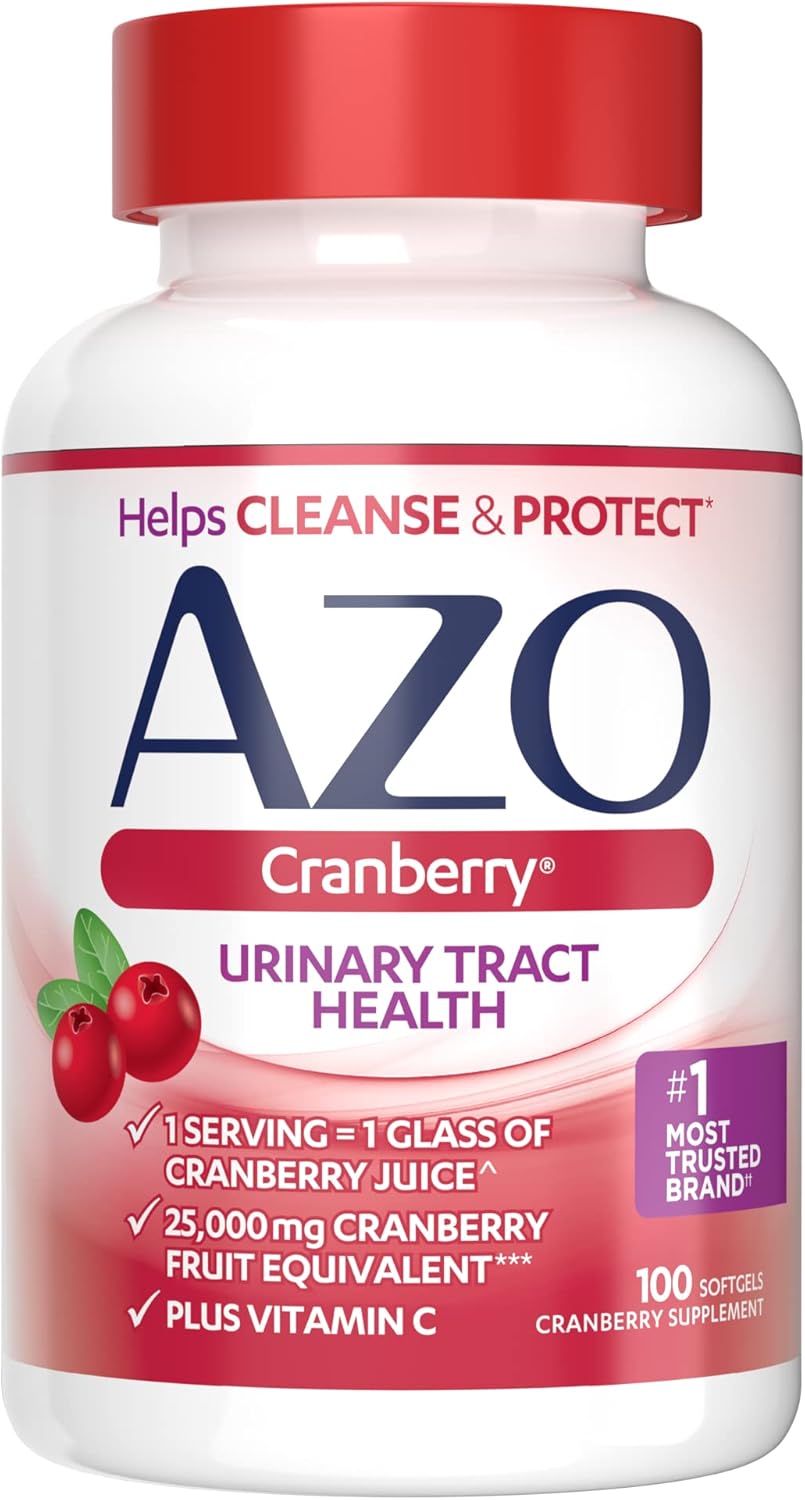 Women's Dual Protection Probiotic + Cranberry Supplement | Urinary & Vaginal Support | Non-GMO | 30 Count