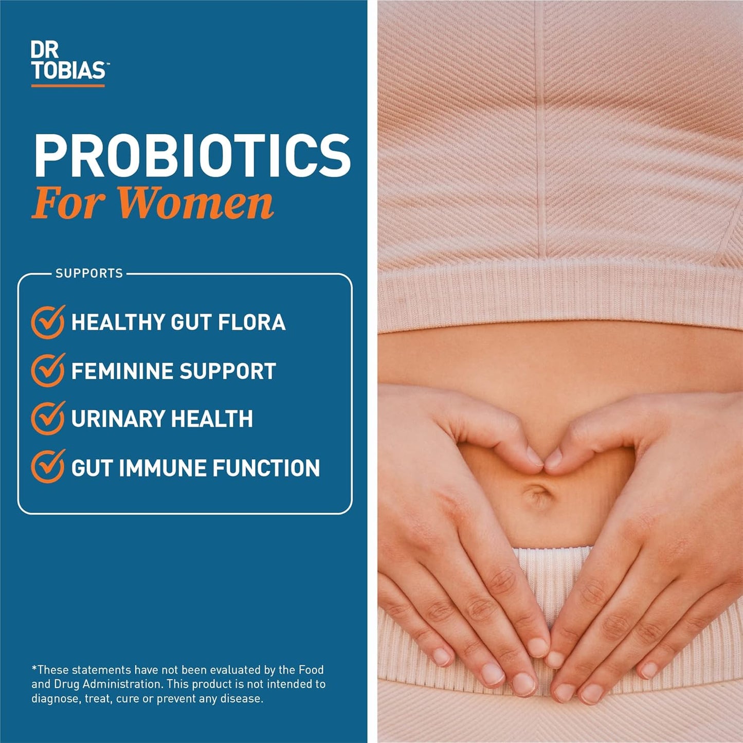 Women's Gut, Immune, and Urinary Health Support with Dr. Tobias Oregano, Caprylic Acid Blend, and Probiotics - Non-GMO Formula - BoostGo Australia