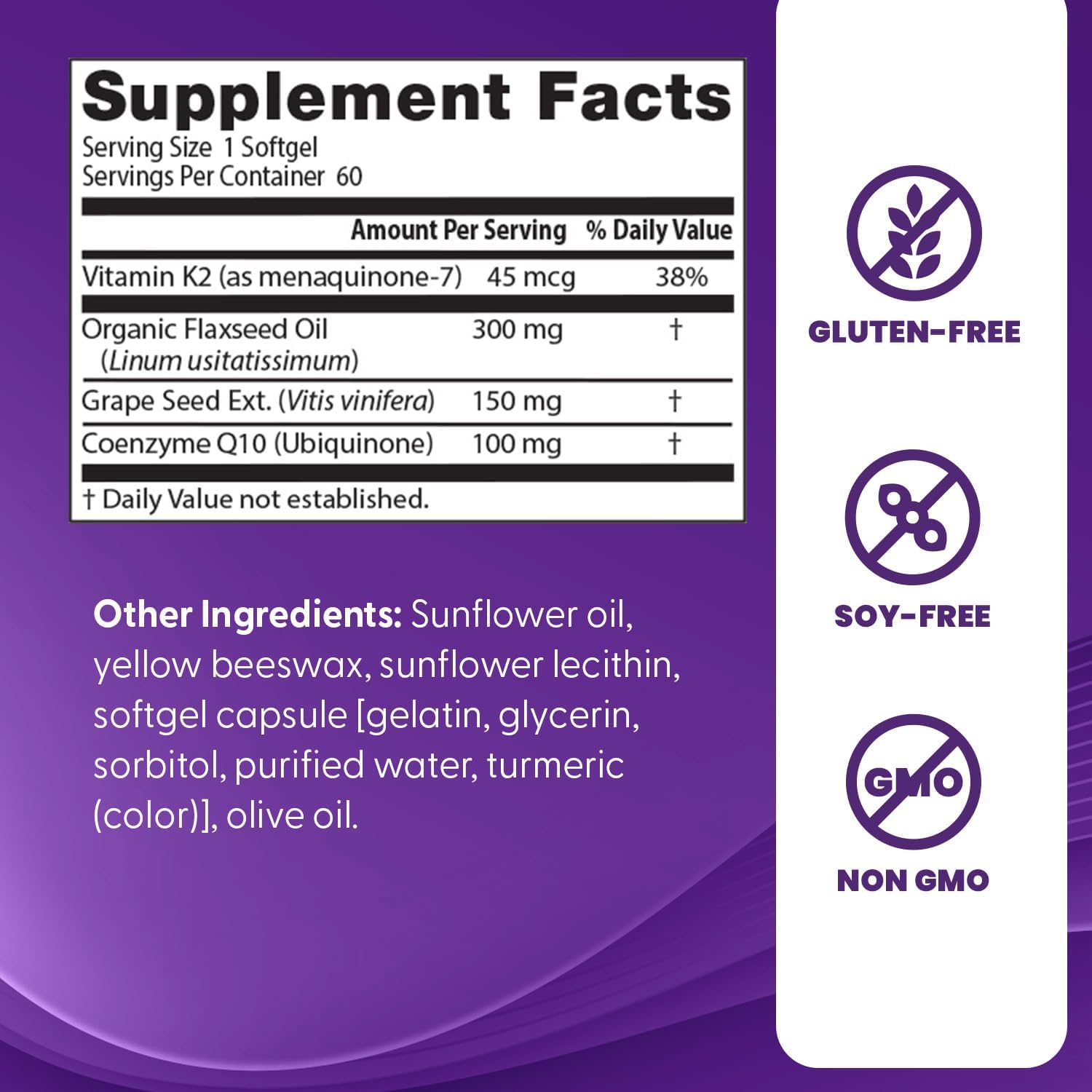 Women's Heart Health Complex, Doctor's Best, 60 Softgels, Non-GMO, Gluten-Free, Soy-Free, Supports Cellular Energy