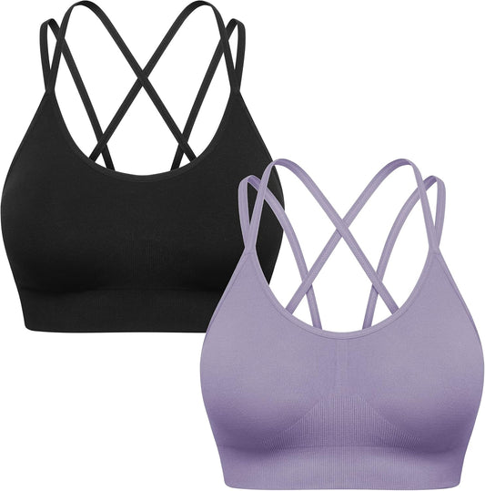 Women's High Impact Padded Racerback Sports Bras for Yoga, Gym, and Fitness - GXXGE Activerwear Bra