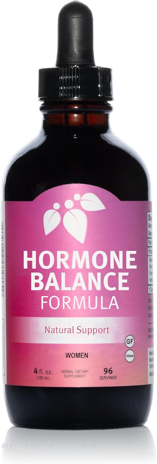 Women's Hormone Balance Supplement for Well-Being - Natural Support for Health & Vitality - 2oz