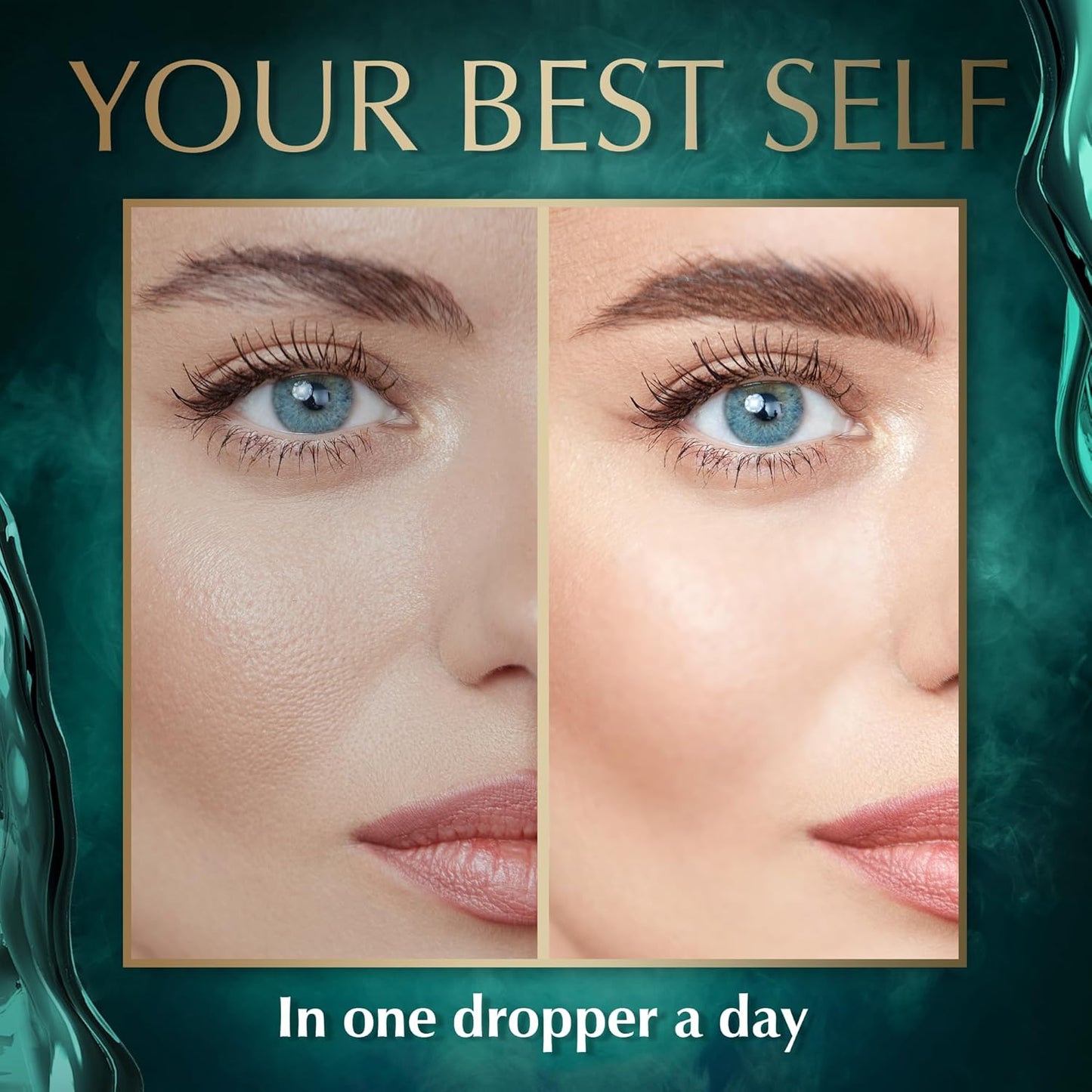 Women's Iron Supplement with Folic Acid, Liquid Collagen Peptides, and Biotin - Health and Beauty Bundle by WILD FUEL