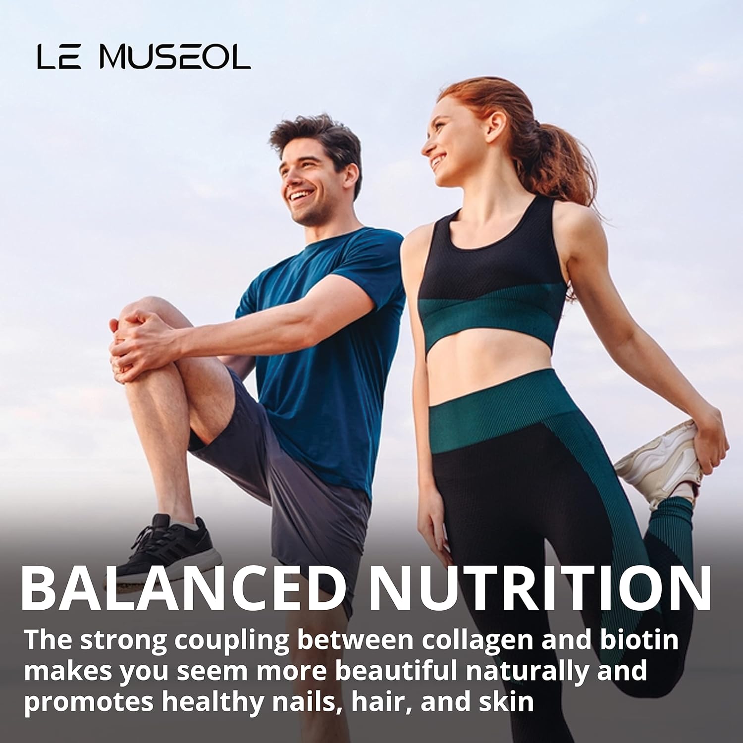 Women's Liquid Collagen with Biotin, Reishi, Chamomile, and Valerian Root Extract Drops for Healthy Skin and Hair
