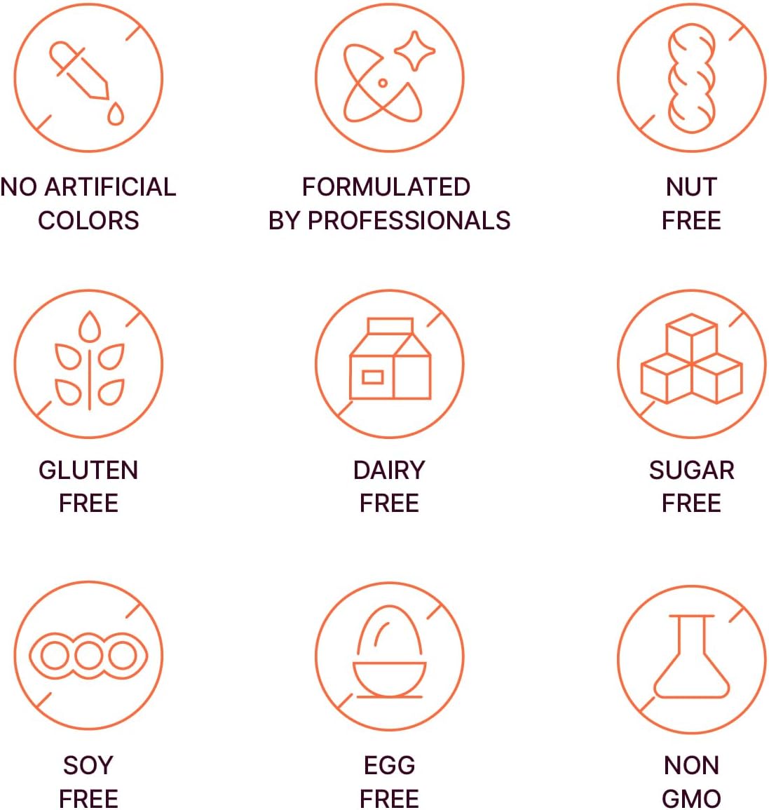 Women's Liquid Multivitamin Supplement - Daily Vitamins & Minerals, B-Complex, Calcium, Zinc, Orange Flavor - 30 Sachets