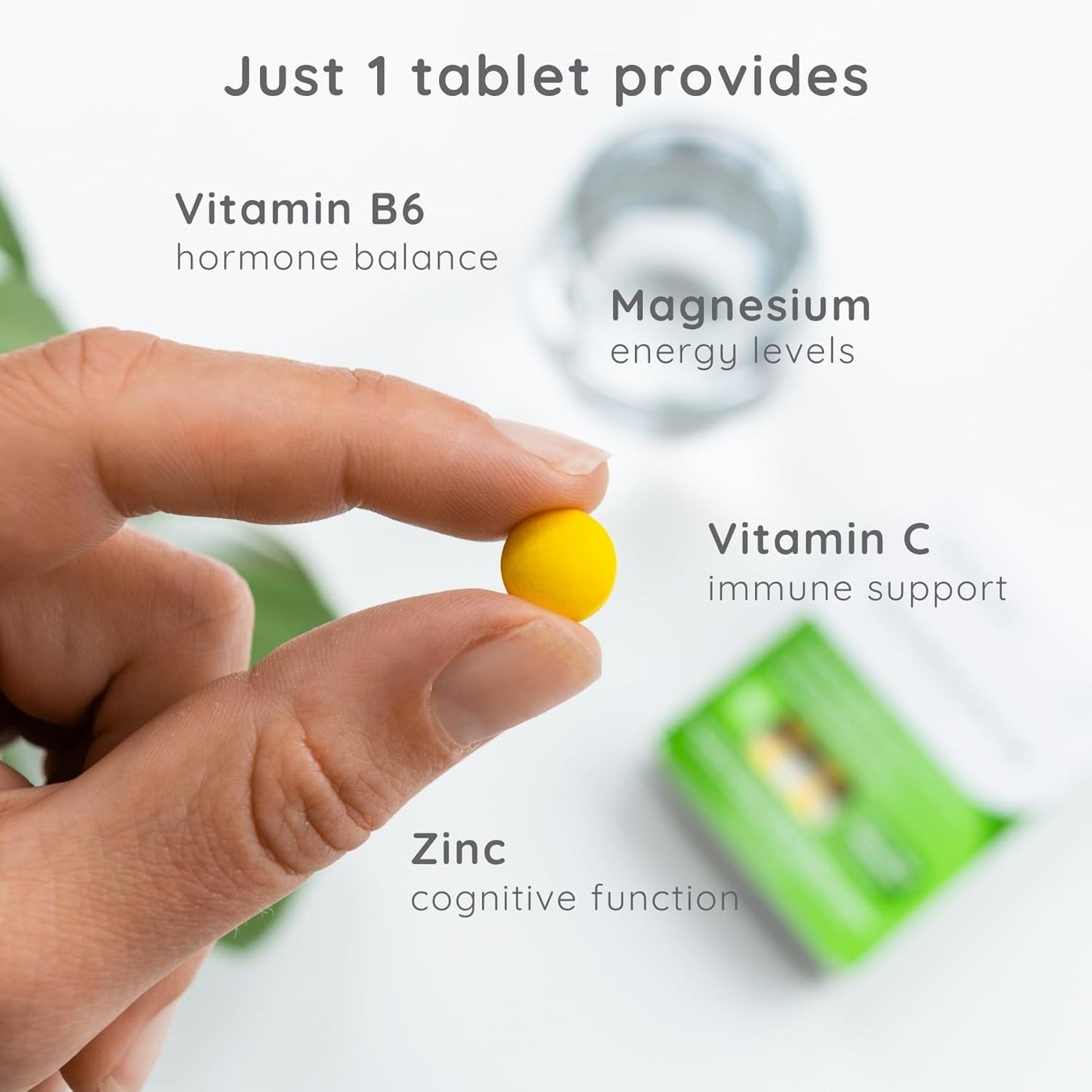 Women's Monthly Cycle Support: Wassen Magnesium OK Vitamins & Minerals - 90 Tablets