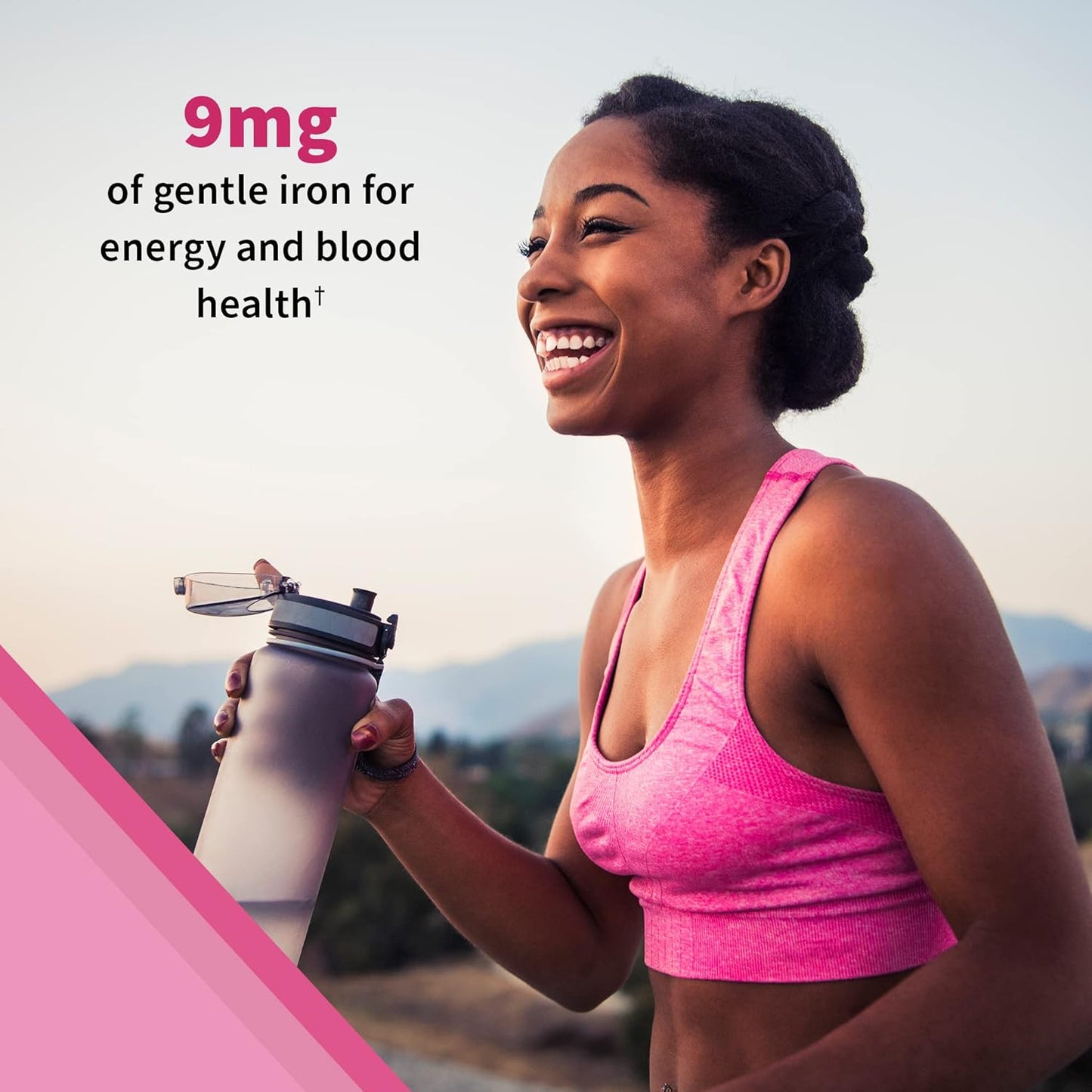 Women's Multivitamin Gummy with Iron for Hair, Skin, Nails, Immune Health & Digestion - 90 Cherry Gummies