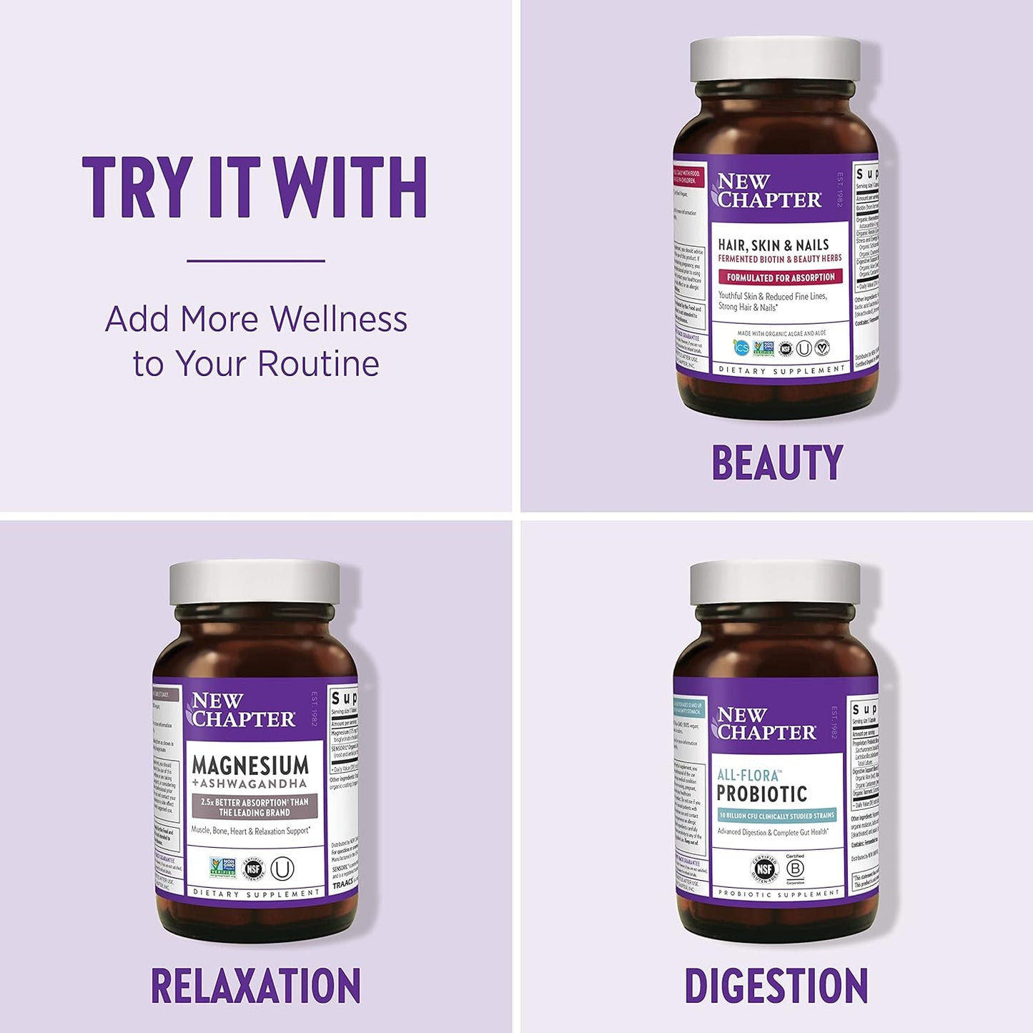 Women's Multivitamin with Probiotics, Iron, Vitamin D3, B Vitamins, Non-GMO - 48 ct