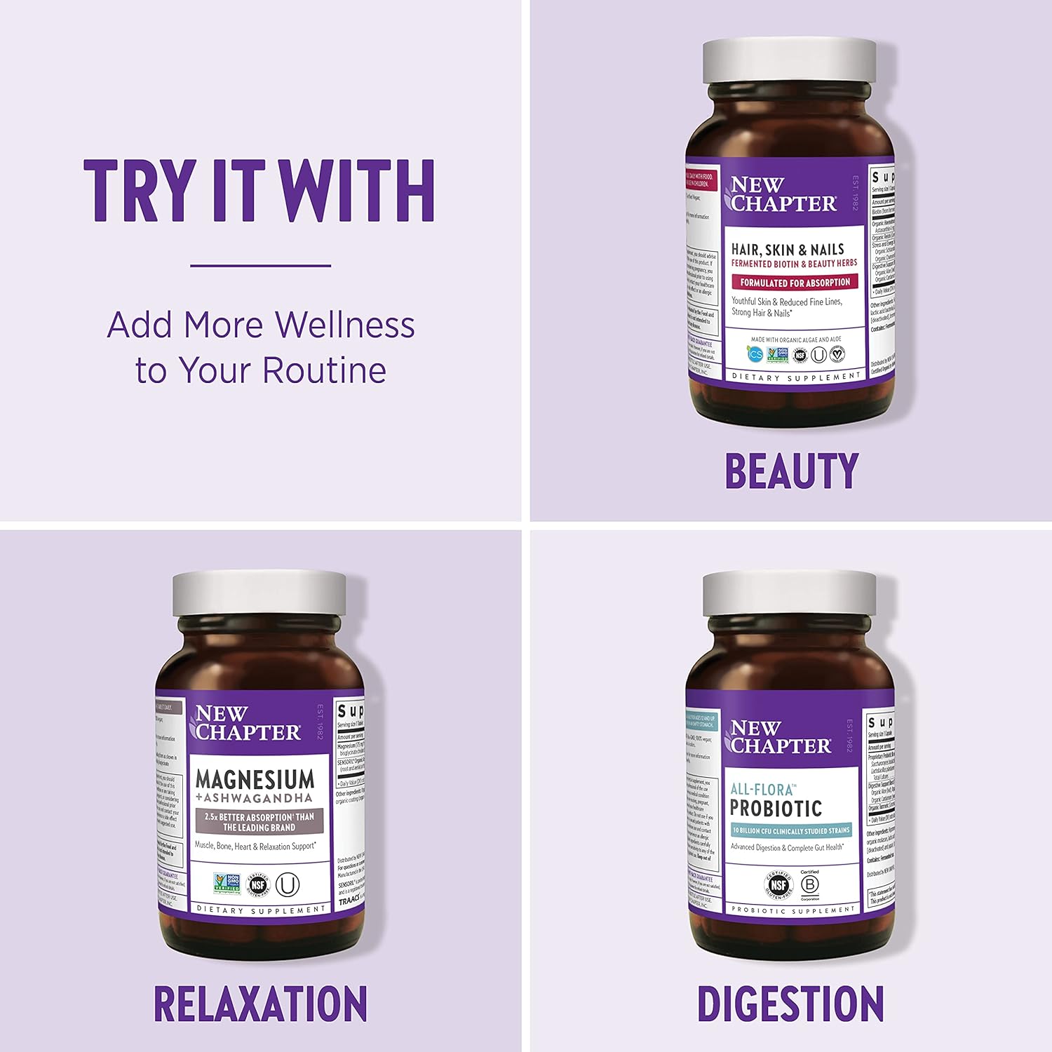 Women's Multivitamin with Probiotics, Iron, Vitamin D3, B Vitamins, Non-GMO - 48 ct