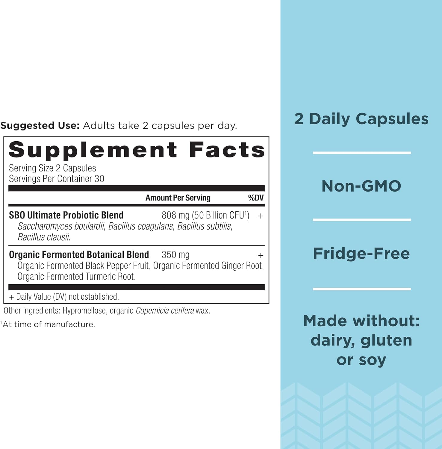 Women's Once Daily Probiotics + Ultimate SBO Probiotics Bundle, 90 Count - Ancient Nutrition Regenerative Organic Certified