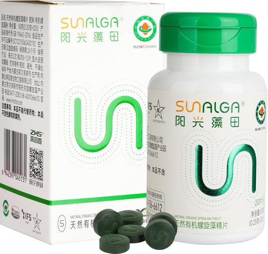 Women's Organic Probiotic Supplements with Spirulina for Digestion, Muscle Function, and Immunity