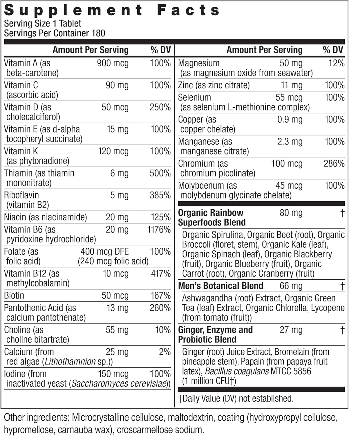 Women's Over 50 Multivitamin with Vitamin C, D, Zinc, Probiotics - High Potency Immune Support, Non-GMO, Vegetarian - 150 Tablets