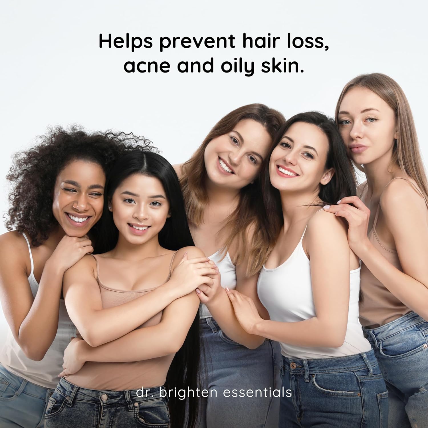 Women's PCOS Support Dietary Supplement with Saw Palmetto - Promotes Hair Health, Acne Control, and Balanced Skin