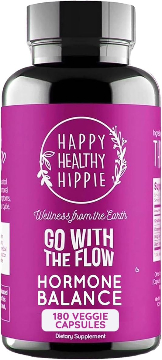 Women's PMS Support Supplement - Hormonal Balance, Menopause Relief, Bloating & Cramp Relief - Vegan, Non-GMO - 180 Ct