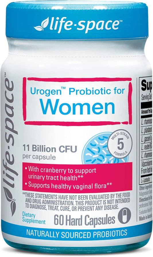 Women's Probiotic with Cranberry for Urinary & Vaginal Health - 11 Billion CFU, 60 Capsules - BoostGo Australia