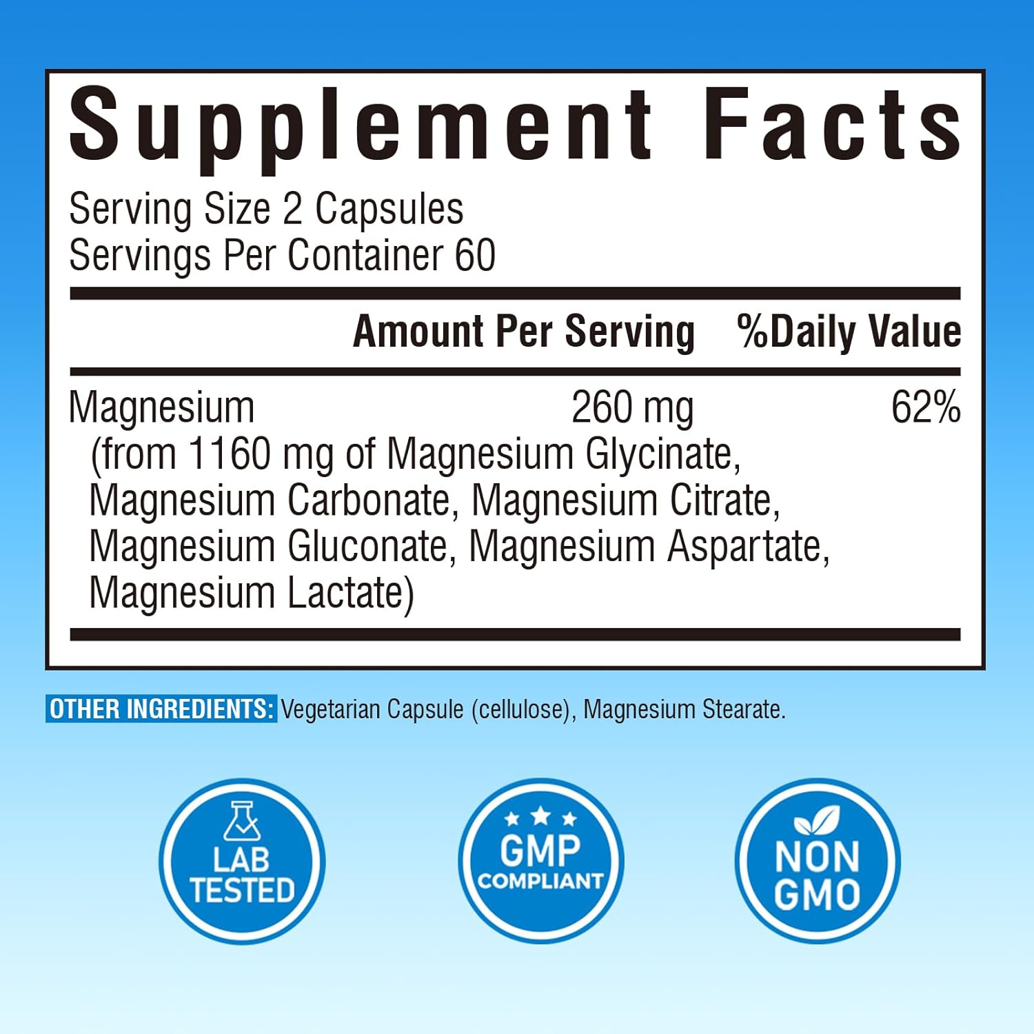 Women's Probiotics 100 Billion CFU & Magnesium Complex Supplement 6 in 1, 30+120 Capsules