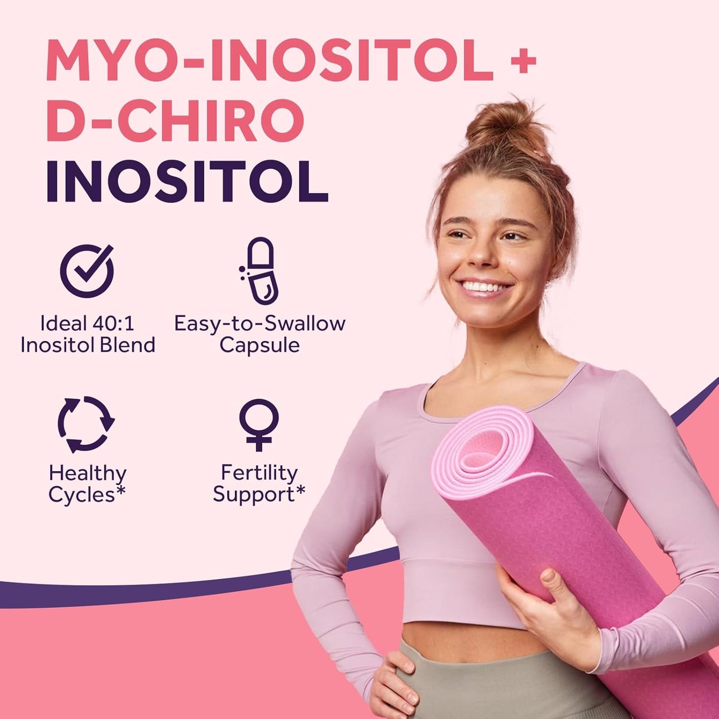 Women’s Probiotics and Inositol Bundle for Gut, Vaginal, Urinary & Reproductive Health by Doctor's Recipes