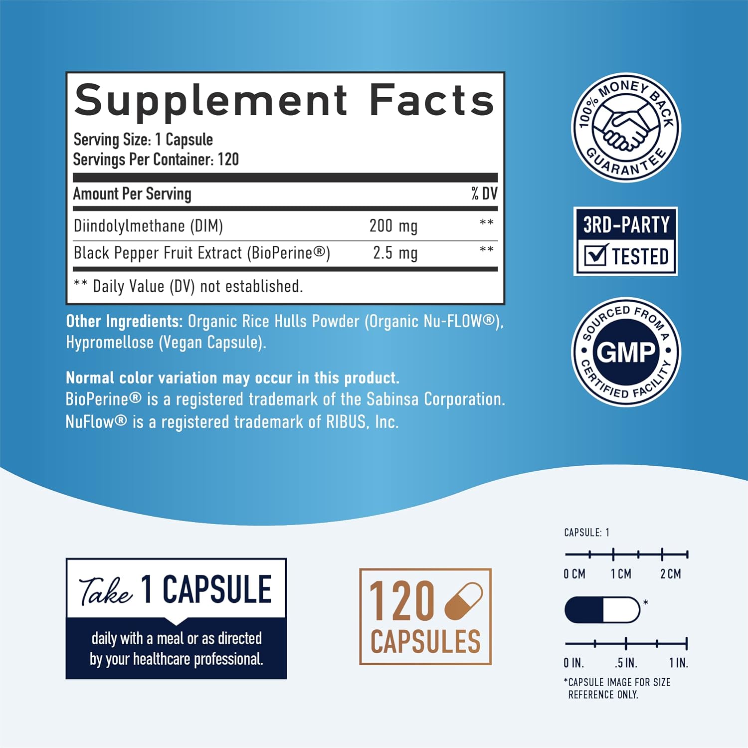 Women's Progesterone Cream with DIM Supplement for Hormone Balance - Dermatologist-Tested (120 Servings)