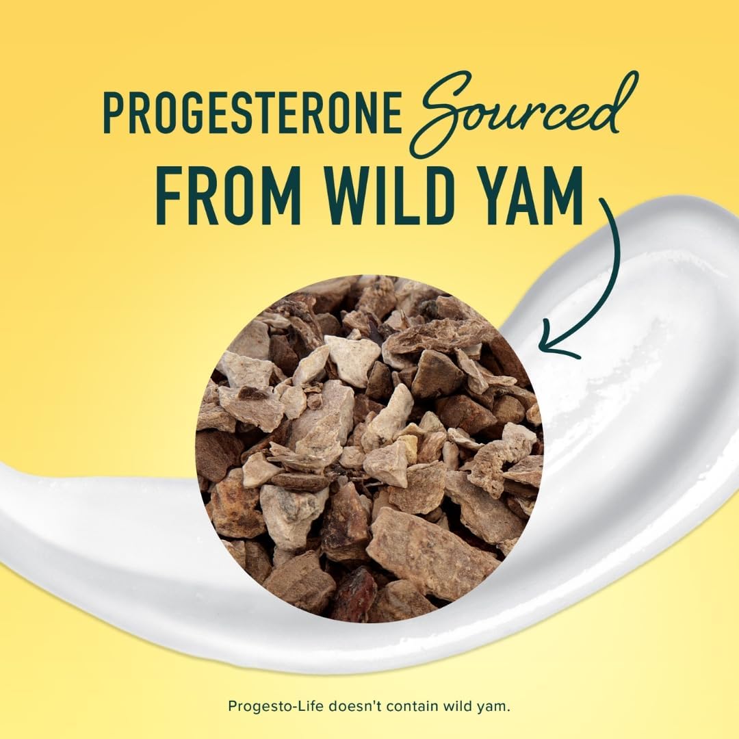 Women's Progesterone Cream with DIM Supplement for Hormone Balance - Dermatologist-Tested (120 Servings)