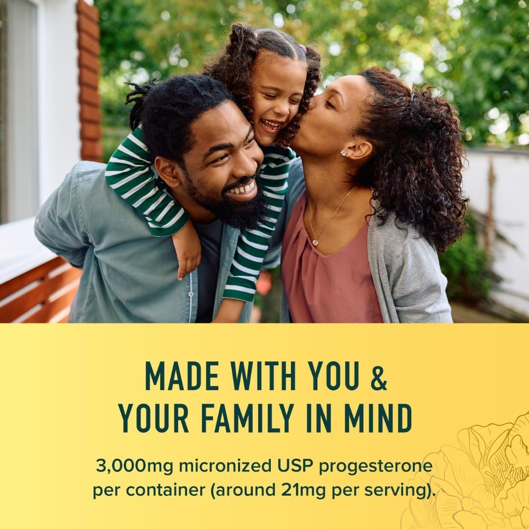 Women's Progesterone Cream with DIM Supplement for Hormone Balance - Dermatologist-Tested (120 Servings)