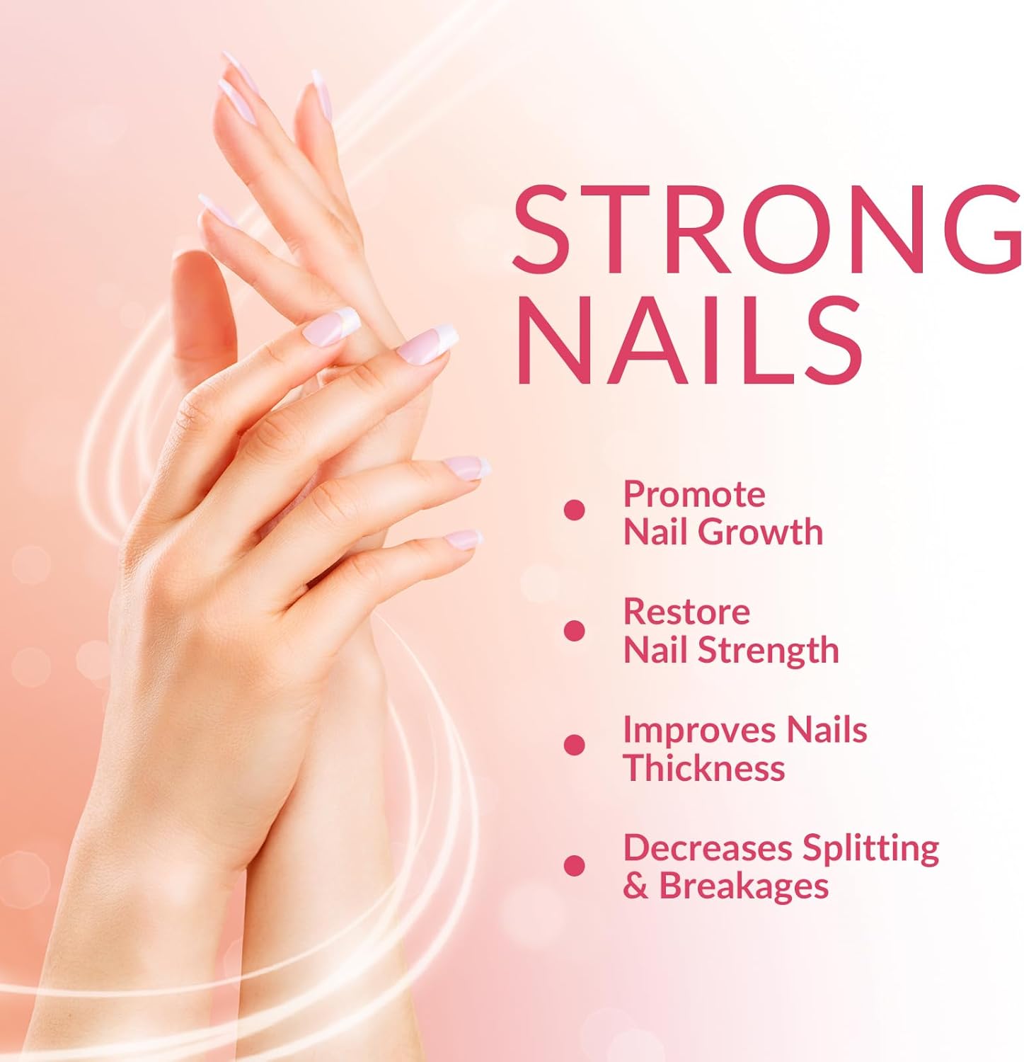 Women's Sugar-Free Hair, Skin, and Nails Vitamins with Biotin, Hyaluronic Acid, Collagen, and Vitamins E&C for Growth and Radiance. - BoostGo Australia