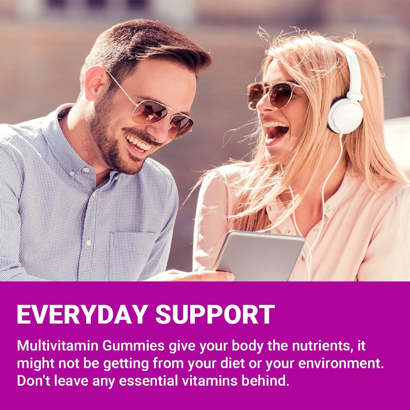 Women's Sugar-Free Multivitamin Gummies with Methylated Nutrients - Calcium, Vitamin D3, K2, C, B12, Iron for Skin, Hair, Energy, Immune Support, Bone Health - Multi Vitamins & Minerals - BoostGo Australia