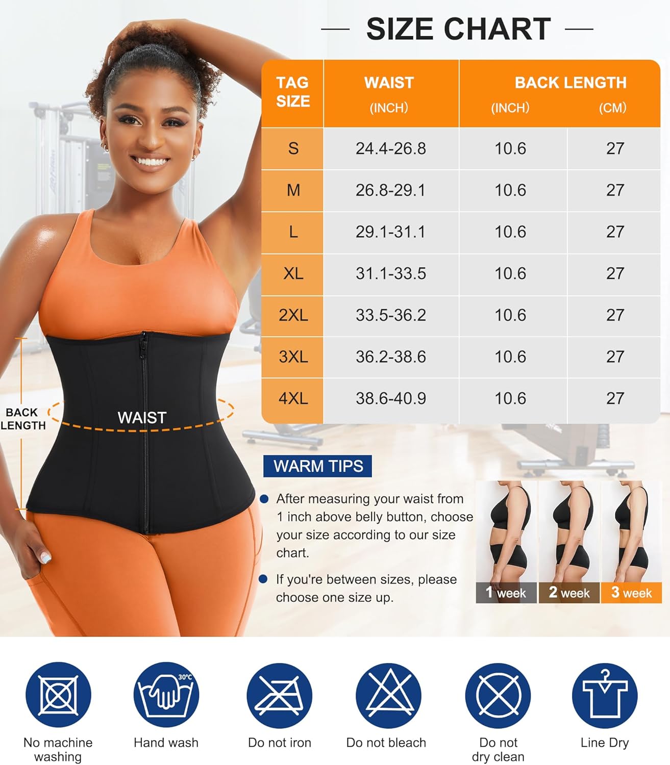 Women's TrainingGirl Waist Trainer - Lower Belly Trimmer Corset for Tummy Wrap Workout & Sweat Belt for Sports Sauna Suit