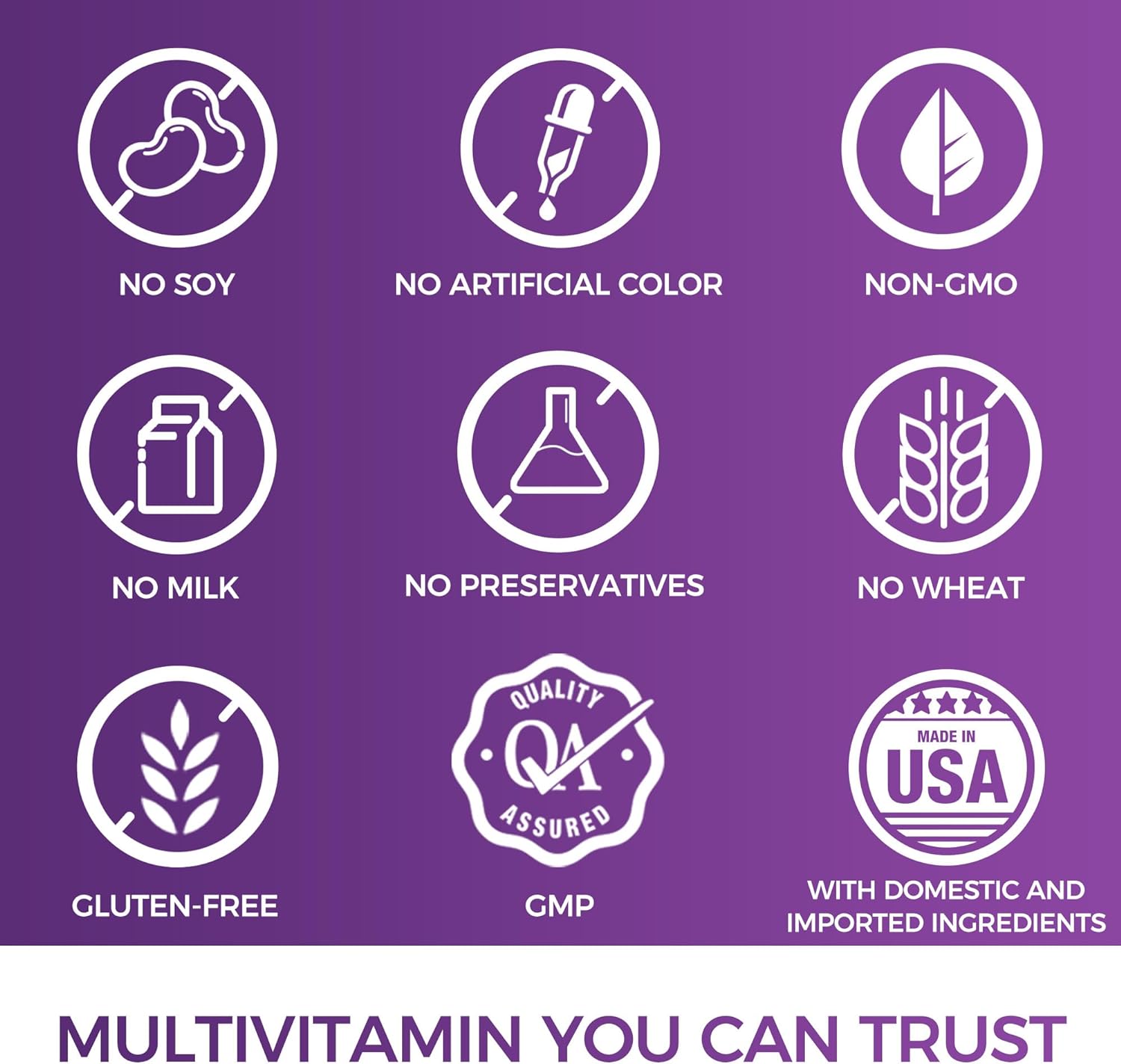 Women's Ultra 360 Multivitamin with Herbs, Collagen, Iron & Vitamins A, B, C, D, E - 90 Caplets for Energy & Immune Support