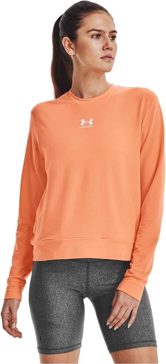 Women's Under Armour Rival Terry Crew - Comfortable and Stylish Sweatshirt for Women
