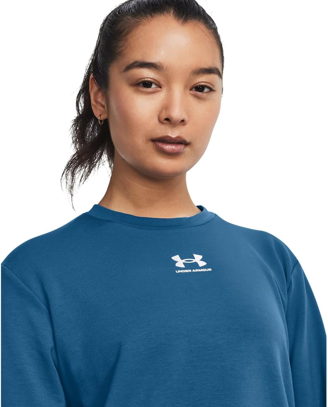 Women's Under Armour Rival Terry Crew - Comfortable and Stylish Sweatshirt for Women