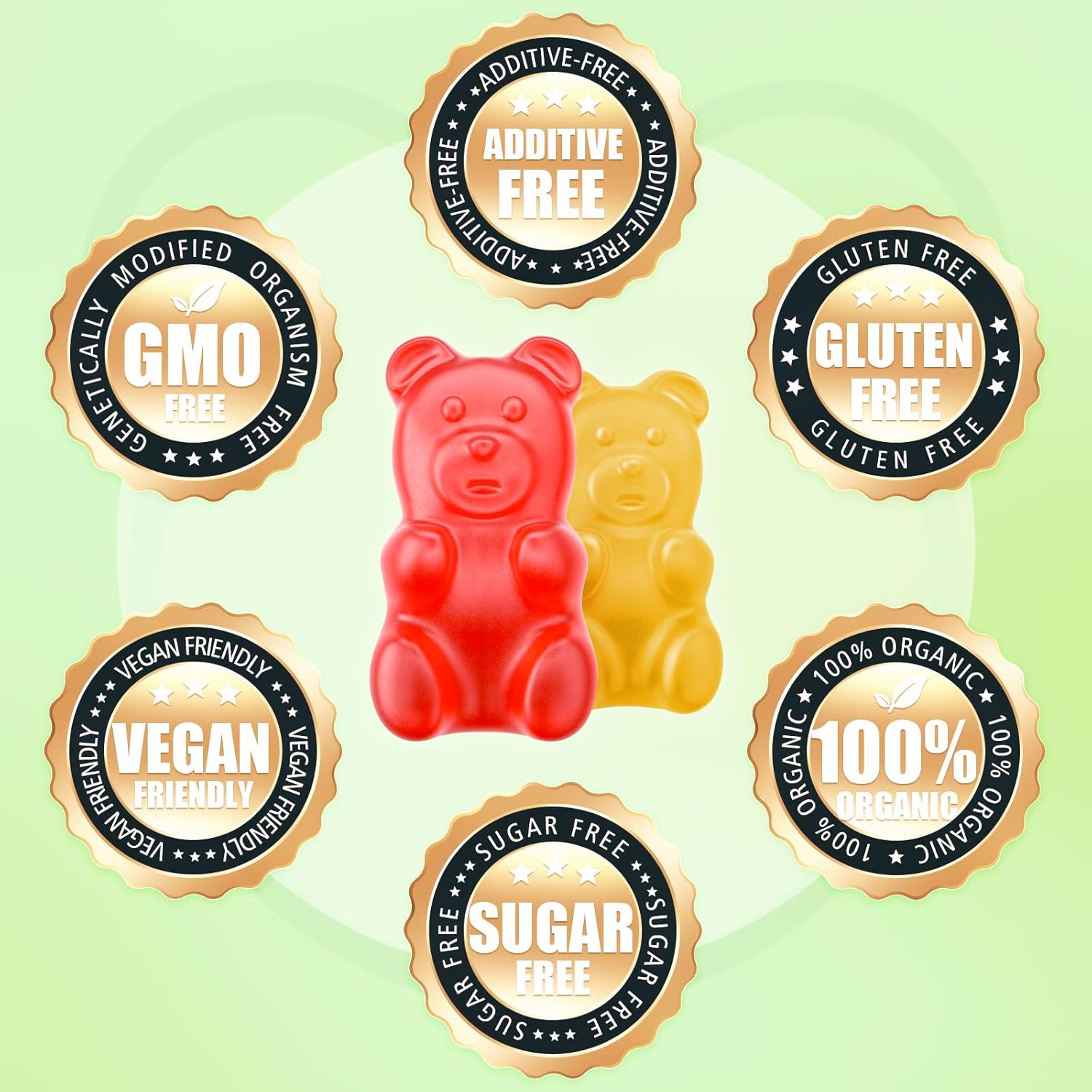 Women's Vegan Calcium Magnesium Zinc Gummies with Vitamin D3 - 600mg Calcium for Bone Strength - Mixed Fruit Flavor - 120 Chewables