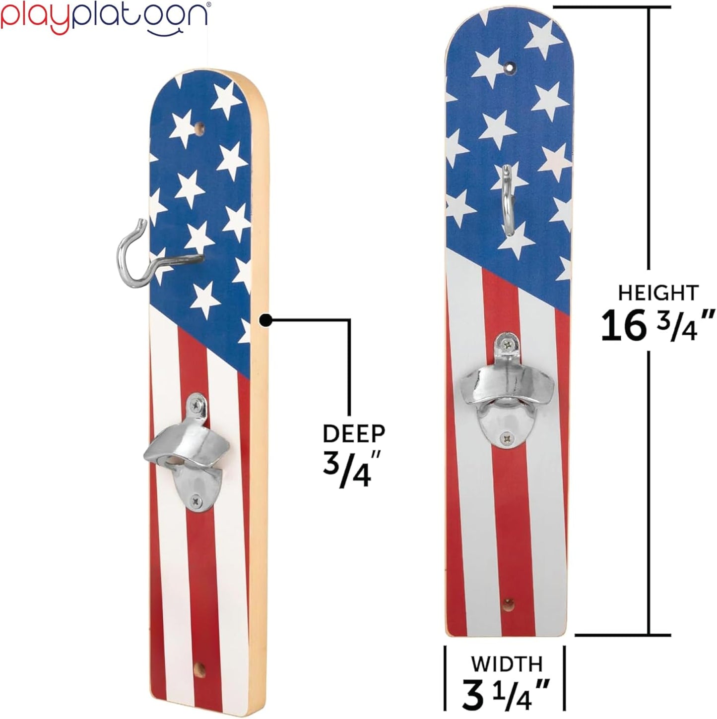 Wooden Hook and Ring Toss Bar Game Set for Adults - Fun Ring Toss Game for Basements and Bars - Ideal Gifts for Home Entertainment