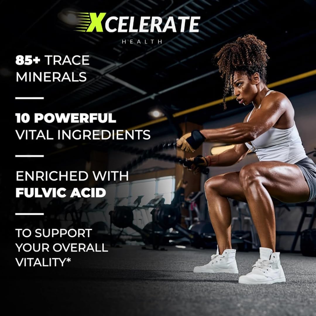 Xcelerate Health Holistic Harmony Shilajit & Ashwagandha Blend Capsules with Ginseng, Cordyceps, Turmeric, Stinging Nettle & Rhodiola Rosea - Energy, Stress Relief & Wellness Supplement - 60 Count