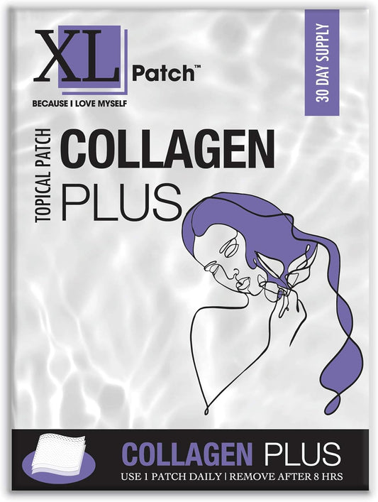XLPATCH Collagen Plus Supplement - 30 Day Supply for Skin and Joint Health