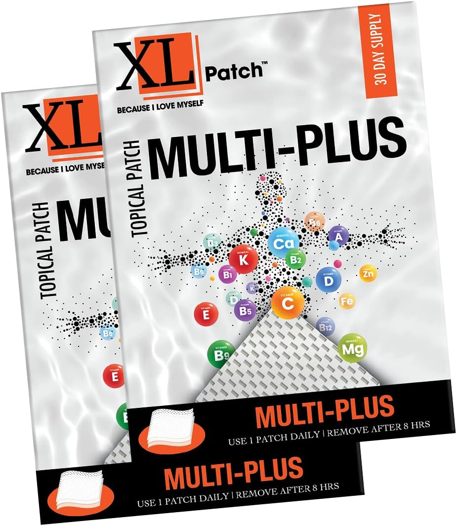 XLPATCH Multi Plus: Comprehensive 60-Day Supply of Nutrients