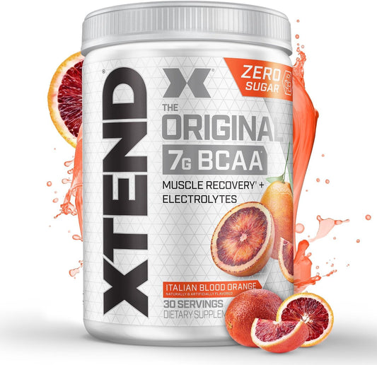 XTEND Original BCAA Powder - Sugar Free Post Workout Drink with Amino Acids - 30 Servings for Muscle Recovery