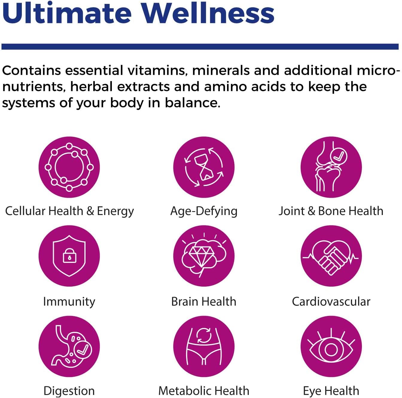 Xtendlife Total Balance Women's Premium Multivitamin Supplement with 90+ Nutrients for Females (210 Tablets)