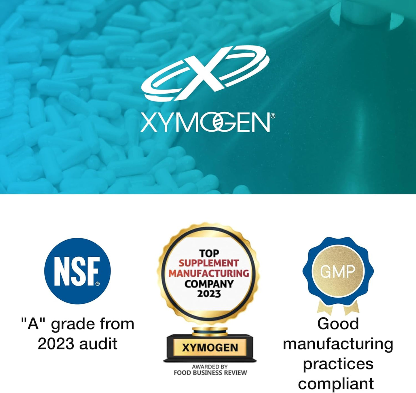 XYMOGEN ActivNutrients - Copper & Iron-Free Multimineral Multivitamin with Folate, B12, Zinc, Vitamin C, Beta Carotene, Selenium - Daily Supplement for Men and Women (120 Capsules)