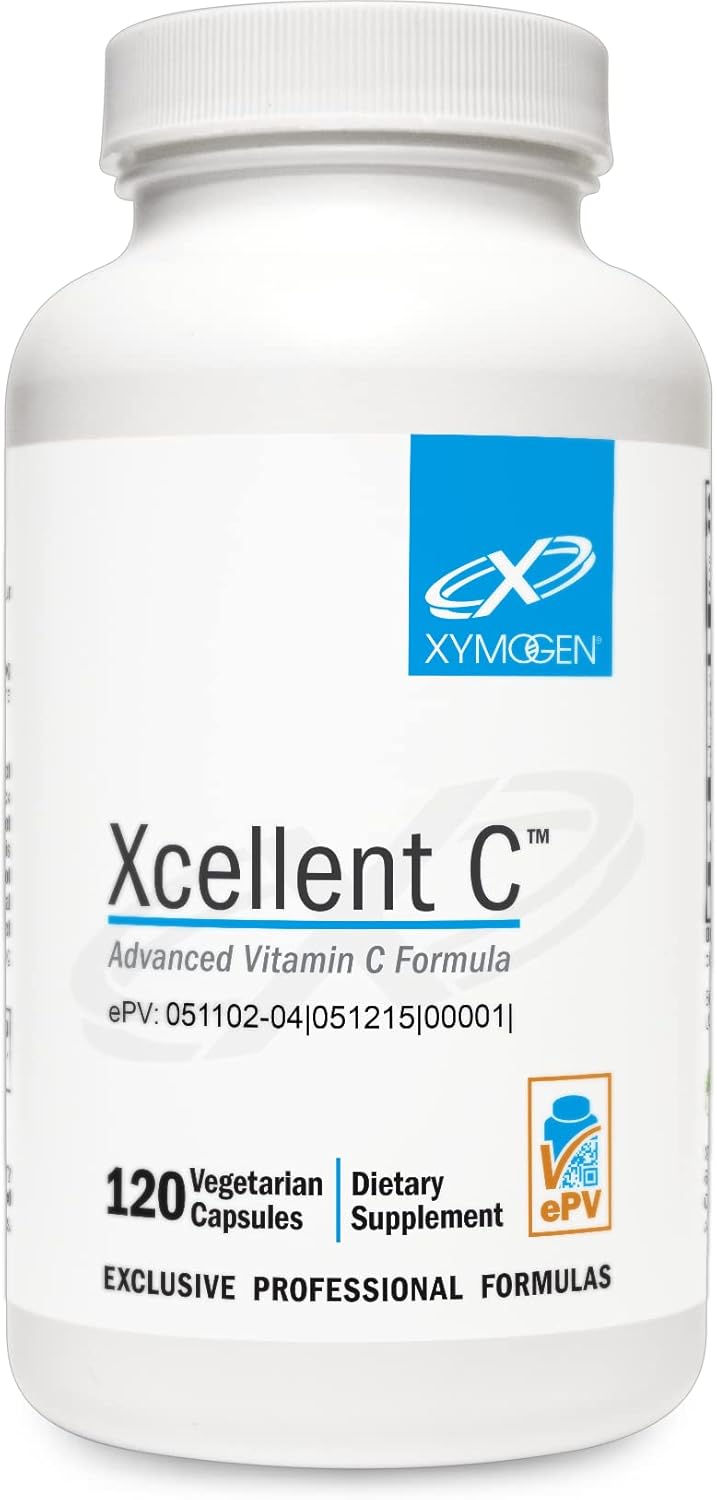 XYMOGEN Xcellent Vitamin C & Zinc Supplement Combo - 240 Capsules for Immune Support & Antioxidant Boost - BoostGo Australia