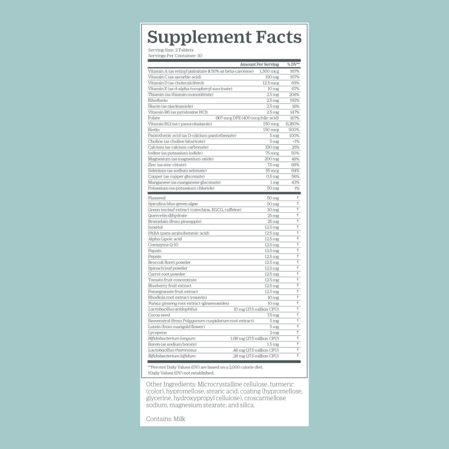 Xyngular Axion Multivitamin Tablets for Women and Men | Includes Probiotics, Digestive Enzymes, and Essential Vitamins and Minerals