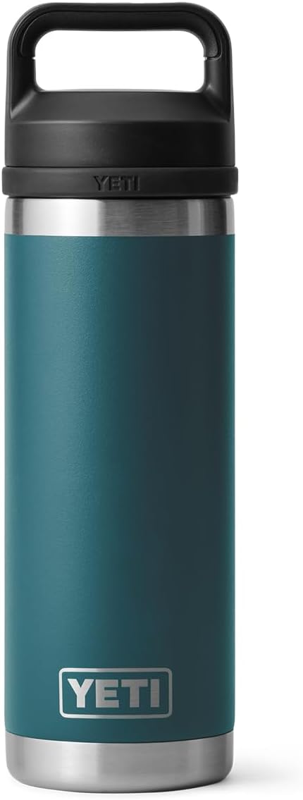 YETI Rambler 18 oz Vacuum Insulated Stainless Steel Bottle with Chug Cap - BPA-Free & Durable