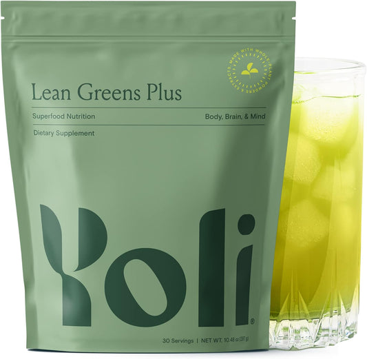 Yoli® Lean Greens Plus Superfood Powder Supplement - 14 OZ Size