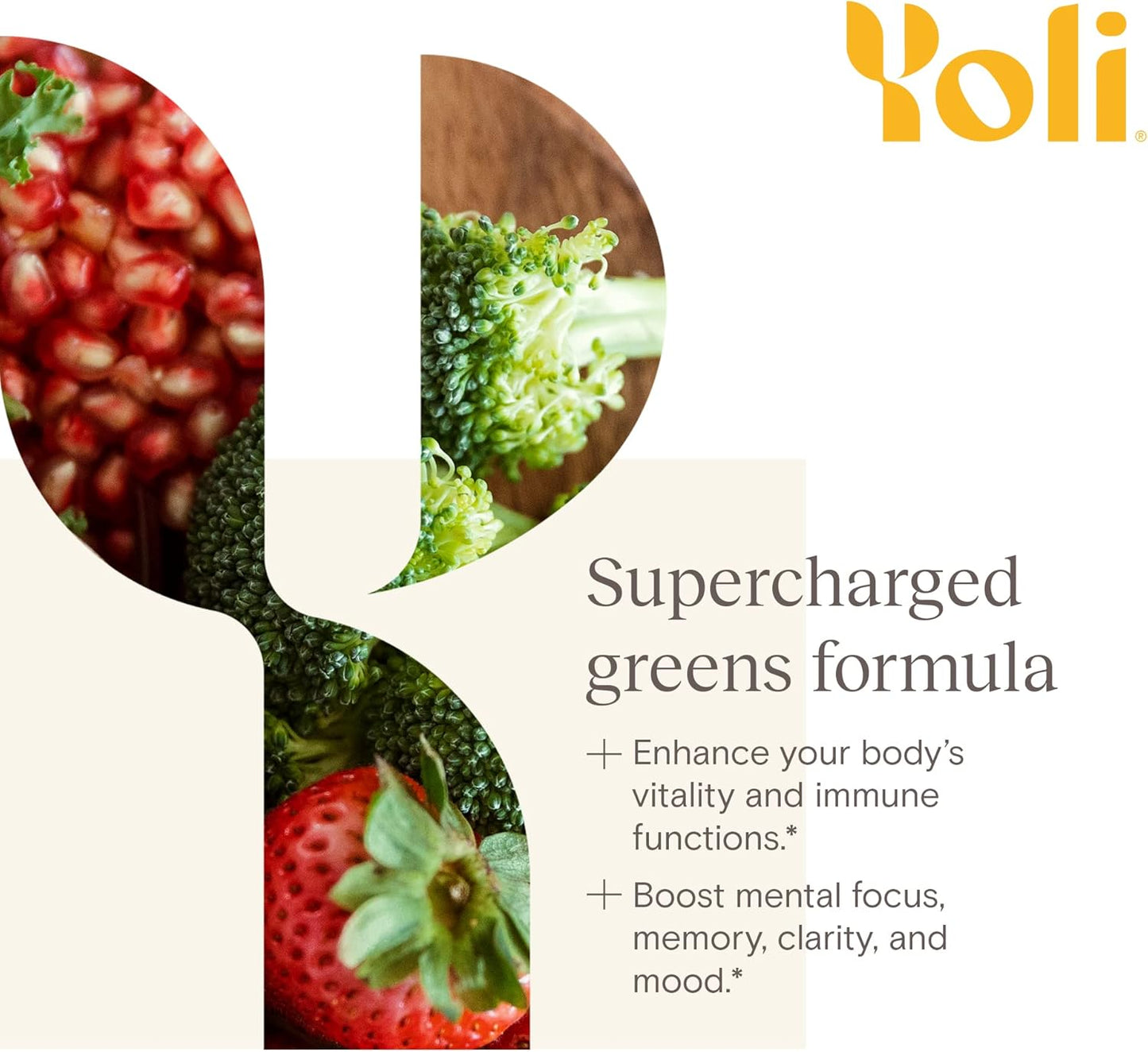 Yoli® Lean Greens Plus Superfood Powder Supplement - 14 OZ Size