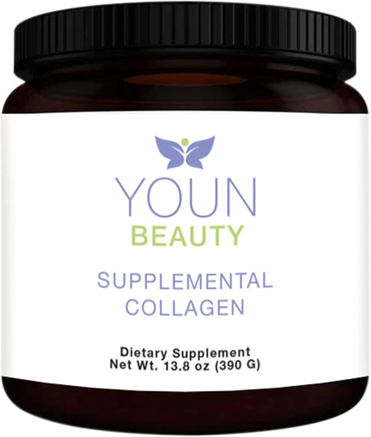 YOUN Beauty Collagen Powder by Dr. Anthony Youn - 30 Servings, Unflavored with Fortigel, Fortibone, Verisol Peptides for Skin Health