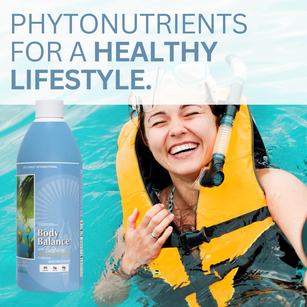 Youngevity Body Balance Land & Sea Plant-Based Nutrition with Sea Vegetables, Kelp, Nori, Honey, Aloe Vera - 75+ Nutrients including Vitamins, Minerals, Amino Acids - 32 Fl Oz