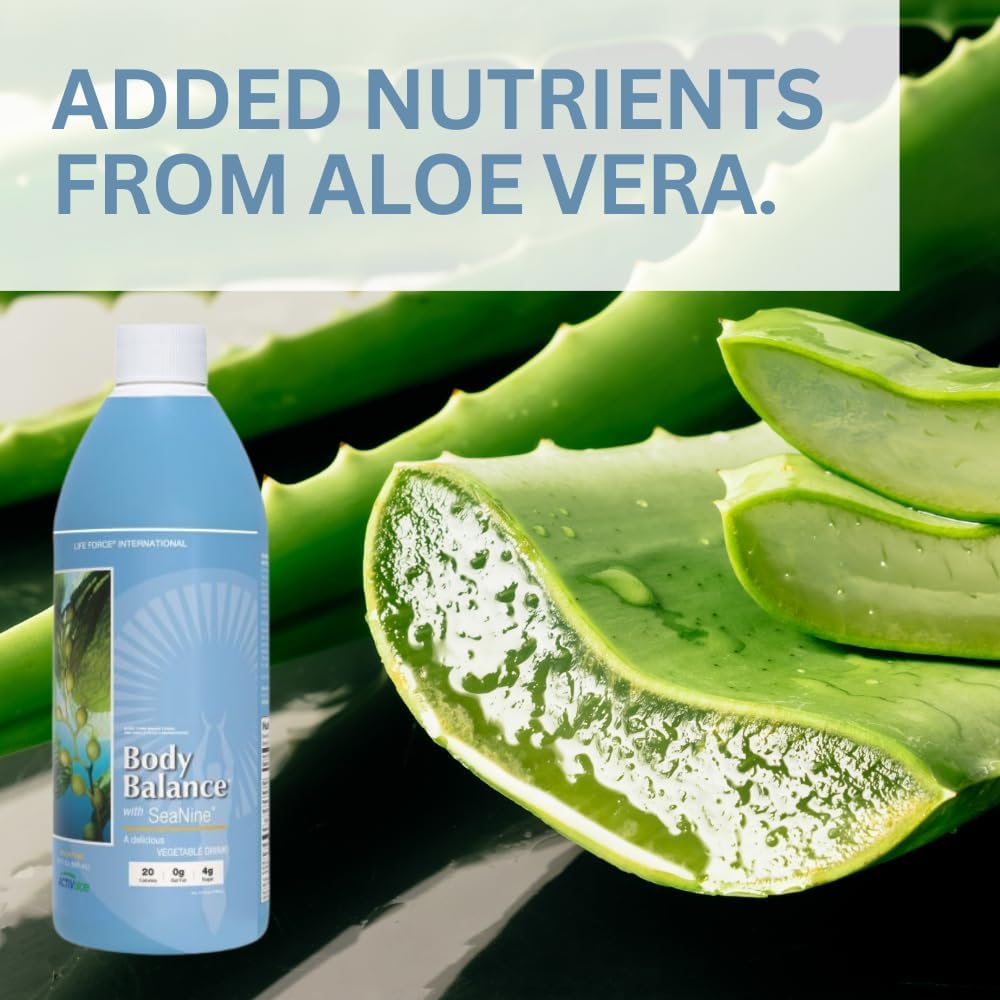 Youngevity Body Balance Land & Sea Plant-Based Nutrition with Sea Vegetables, Kelp, Nori, Honey, Aloe Vera - 75+ Nutrients including Vitamins, Minerals, Amino Acids - 32 Fl Oz